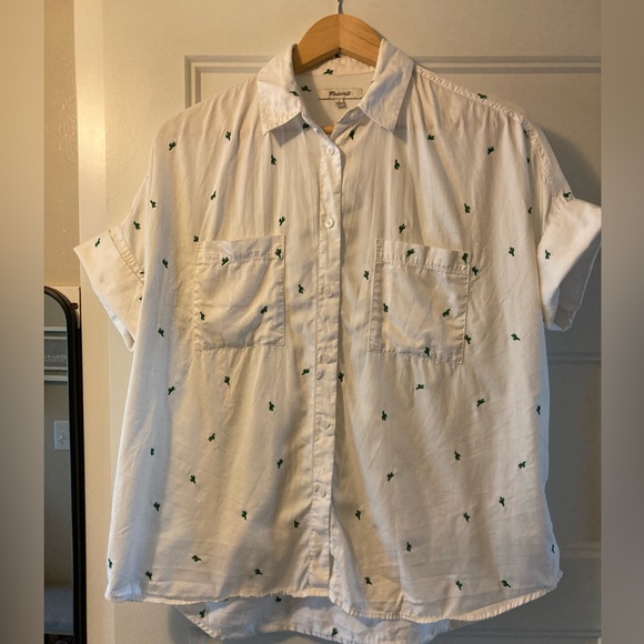 BIN of BUTTON-DOWNS!! Sizes: small med large - Madewell / Eddie Bauer / Gap - Picture 4 of 14